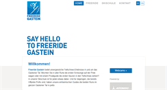 Desktop Screenshot of freeride-gastein.com